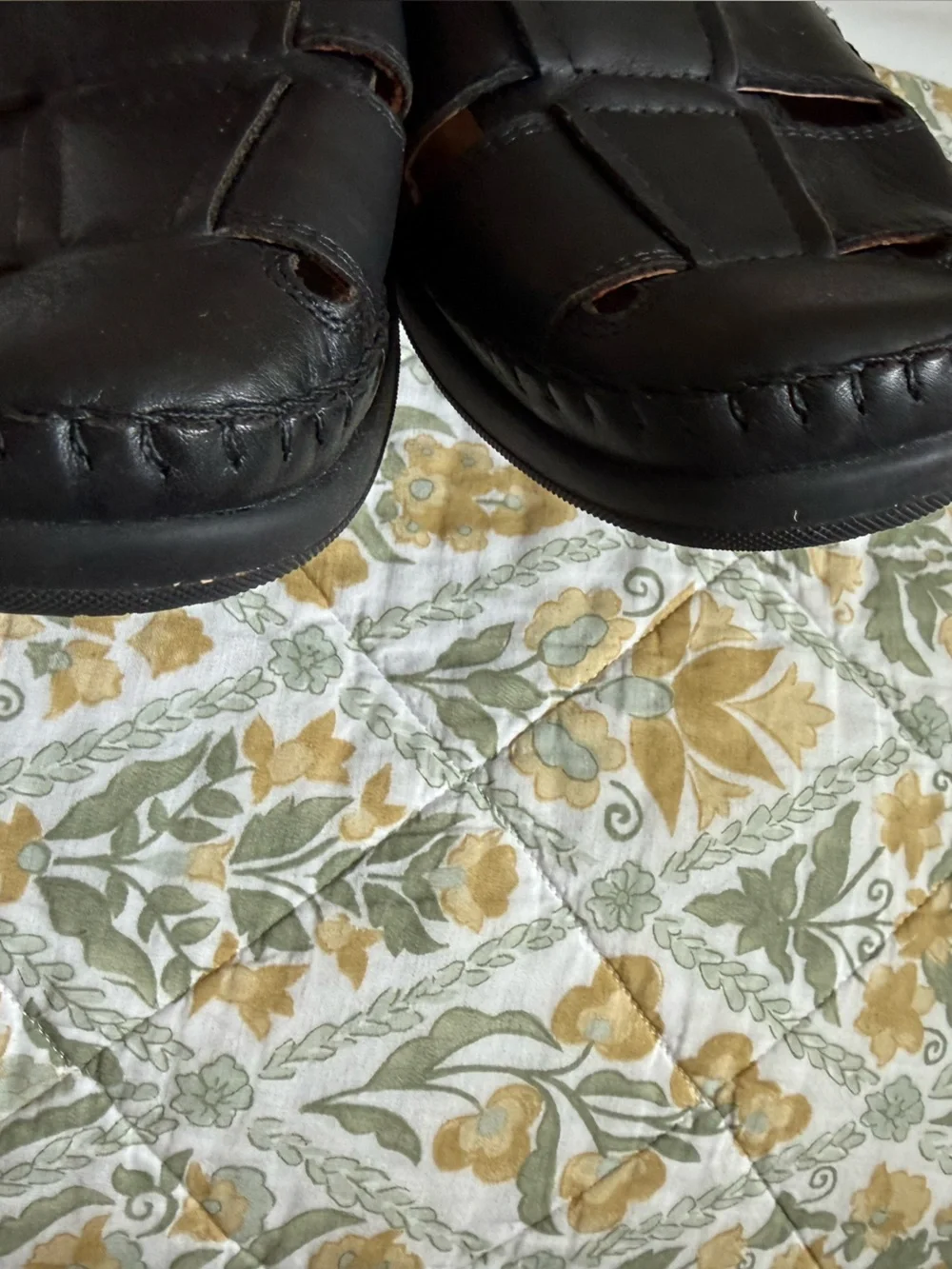 Pikolinos Tarifa Sandal Black‎ Leather Dad Casual Outdoor size 44 10 10.5